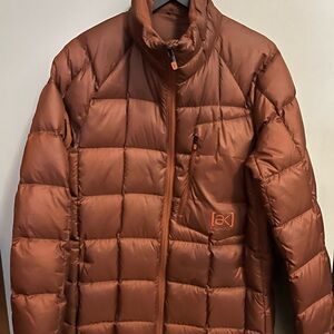 Burton AK Brown Puffer Jacket